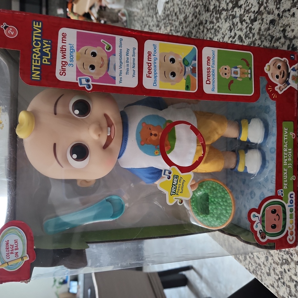 Cocomelon Deluxe Interactive JJ Doll